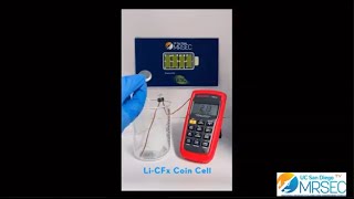 Introduction to LithiumCFx Primary Battery and the Performance Demo at LowTemperature [upl. by Juno]