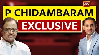 P Chidambaram Exclusive  What Will Cong Promises Cost P Chidambaram Answers India Today [upl. by Ijar]