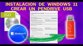 Descargar y Crear USB Instalacion Windows 11 con RUFUS  SOPTECO [upl. by Gonick]