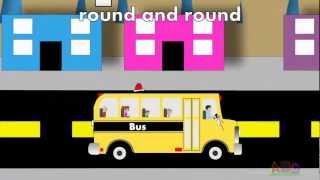 The Wheels On The Bus quotGo Round and Roundquot  Story Version by The ABC Gang [upl. by Anilys382]