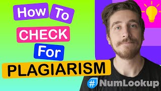 Free Plagiarism Checker How to check your writing for Plagiarism [upl. by Yelsehc]