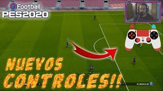 TUTORIAL quotNUEVOS CONTROLESquot EN PES 2020  quotDRIBLE EN UNA BALDOSAquot Y quotGOLPE CAMBIADOquot [upl. by Saunderson]