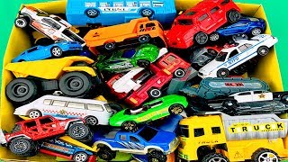 Carros y Camiones de Construcción  Caja de Coches para Niños  Colección de Juguetes Infantiles [upl. by Novrej250]