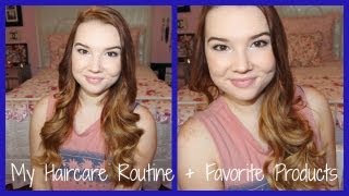 My Haircare Routine amp Favorite Products [upl. by Saerdna]