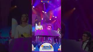 Kagum Lesti rekam penampilan Rhoma Irama feat Raisa 😍 shorts hutsctv34 [upl. by Llebasi]