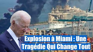 Chaos à Miami  Une violente explosion secoue le port de Miami [upl. by Block251]