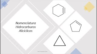 Reglas IUPAC Nomenclatura Hidrocarburos Alicíclicos [upl. by Hinze]