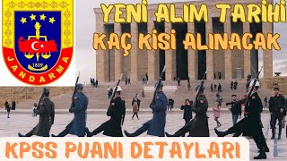 20242025 JANDARMA UZMAN ERBAŞ YENİ ALIM TARİHİ NEZAMAN  KPSS PUANI KAÇ İLE KAPATIR BÜTÜN DETAYLAR [upl. by Rosena]