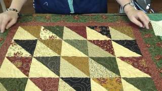 Make a quotLight and Darkquot Quilt Using Turnovers  Turnover Week [upl. by Coe]