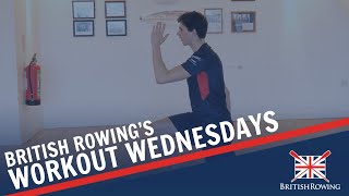 British Rowing Workout Wednesday 3  Lower Body Workout [upl. by Wauters]