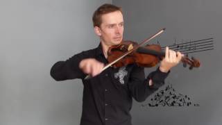 Franz Wohlfahrt Violin Etude no 3 Op45  Book 1 [upl. by Bonita]