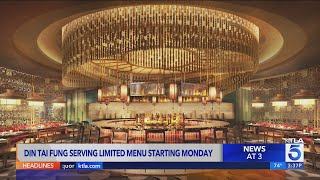 Din Tai Fung to debut first standalone restaurant at Downtown Disney [upl. by Niowtna851]