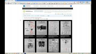 How to Use Chronicling America  Part 3  Finding Articles [upl. by Aiuqram482]