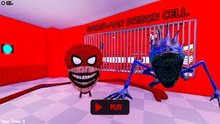 Spiderman Tapes Prison Run All morphs unlocked roblox obby [upl. by Hayikat]