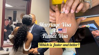 K1 Fiancé Visa Vs CR1 Spouse Visa Which is Faster and Better Things You Should KnowThe difference [upl. by Sausa]