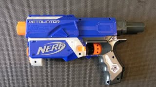 TUTORIAL Brass Breeched Nerf Retaliator [upl. by Lladnew]