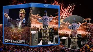 Elton John  Farewell from Dodger Stadium  2022 Night2 MenuChaptersCover  DVD amp Blu ray  Show [upl. by Aittam]