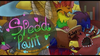 SpeedPaint Poly Storytime [upl. by Eecal]