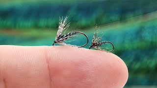 Tying Technique  Adjusting Wide Soft Hackles for delicate wet flies  Part 2 [upl. by Tilden471]