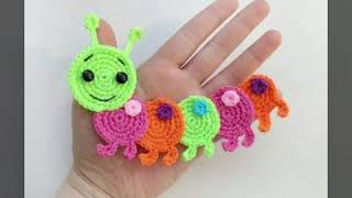 Crochet Animal Applique [upl. by Antonin]