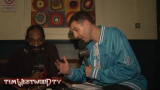 Snoop Dogg interview backstage  Westwood [upl. by Xaviera]