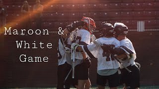 Roanoke College  Maroon amp White Game Lacrosse Highlights [upl. by Leslee642]