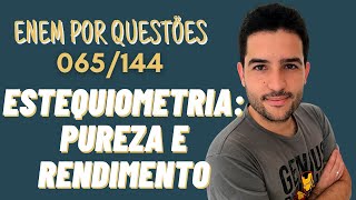 Estequiometria  ENEM 2015  Para proteger estruturas de aço da corrosão a indústria utiliza uma [upl. by Aivatnwahs]