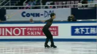 ISU GP Final SOCHI 2012 37 MEN SP  Tatsuki MACHIDA  07122012 [upl. by Sumahs63]