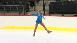 ISU 2014 Jr Grand Prix Tallinn Ladies Free Skate Danielle HARRISON GBR [upl. by Fiorenza376]