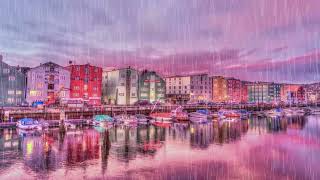 Bruit de la pluie  Supprimez lanxiété⚡⛈ les fortes pluies et les sons relaxants en Norvège 💙🌧💙 [upl. by Dylana]