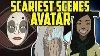 Top 10 Scary Scenes in Avatar The Last Airbender [upl. by Babbie]