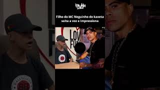 Filho do MC Neguinho do Kaxeta solta a voz e impressiona a todos shorts [upl. by Aleck]