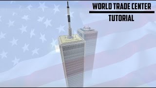 World Trade Center Tutorial Minecraft Xbox [upl. by Kippar]