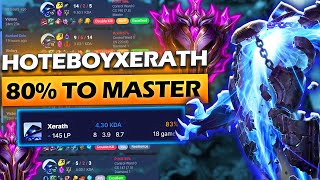 How I maintained a 90 winrate on Xerath Mid to Master [upl. by Ymij918]