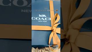 Unbox Coach bag  Luxury Bag coach coachbag viral trending shorts luxurylifestyle blogger [upl. by Leamsi317]