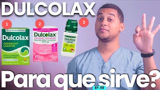 DULCOLAX PARA QUE SIRVE  3 COSAS [upl. by Starlin845]