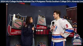 2024 AAU College Hockey Nationals Day 4 Postgame FSC DIII v Alvernia University DIII [upl. by Simdars]