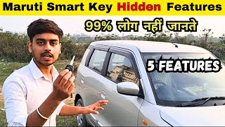 Maruti Smart Key Hidden Features 🔥 5 Features You Should Know in 2024👌 [upl. by Nave930]