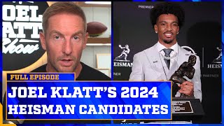 Klatt explains his Heisman Vote and gives his WayTooEarly Favorites for the 2024 Heisman Trophy [upl. by Dyrraj]