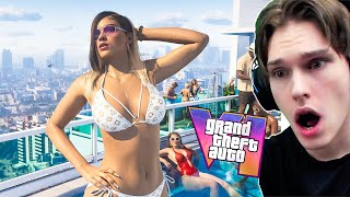 REAZIONE a CALDO al TRAILER di GTA 6 [upl. by Lewej819]