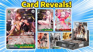 Goddess of VICTORY Nikke  Weiss Schwarz Card Reveals SIGNED CARDS [upl. by Harmony]