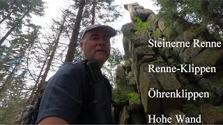 HarzWanderung über Steinerne Renne zu den Öhrenklippen und Hohe Wand [upl. by Ynoyrb]