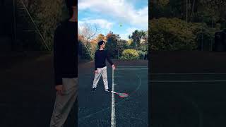 Tennis basic ball toss tennis [upl. by Doss]