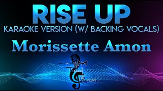 Morissette Amon  Rise Up KARAOKE wbacking vocals [upl. by Herb616]