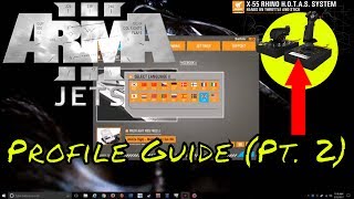 Arma 3  Jets DLC  HOTAS Setup Guide Pt 2 X55 Rhino Profile Included [upl. by Adivad]