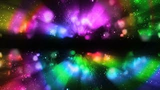 Bright Rainbow Flashing Lights Disco Screen Party [upl. by Aldos]