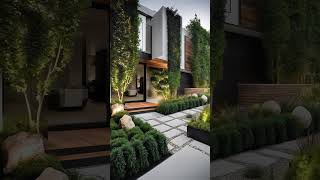 Modern Home Garden Landscaping Ideas 2024 Front Yard Garden Designs Garden wall design [upl. by Gavrila]