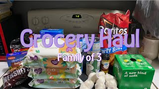 Grocery haulFamily of 3 Budget Friendly amp Balanced Meals [upl. by Alverta727]