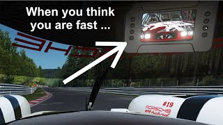 quotWhen you THINK you are fastquot BMW 316i vs Porsche 919 look MIRROR [upl. by Kara394]