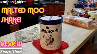 Tillamook Malted Moo Shake Ice Cream Review [upl. by Trebornhoj]